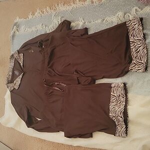 Ladies 2 piece pajamas set